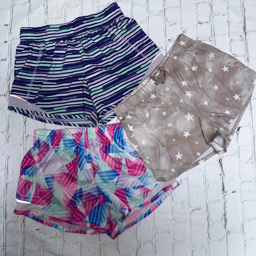 Athletic Works Active Shorts & Old Navy Girls Loungewear Bundle Size L (10-12)